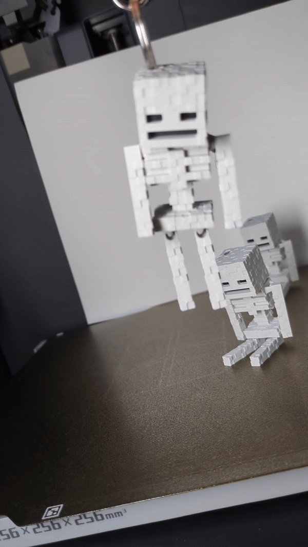 ميدالية skeleton من ماين كرافت — صورة 2